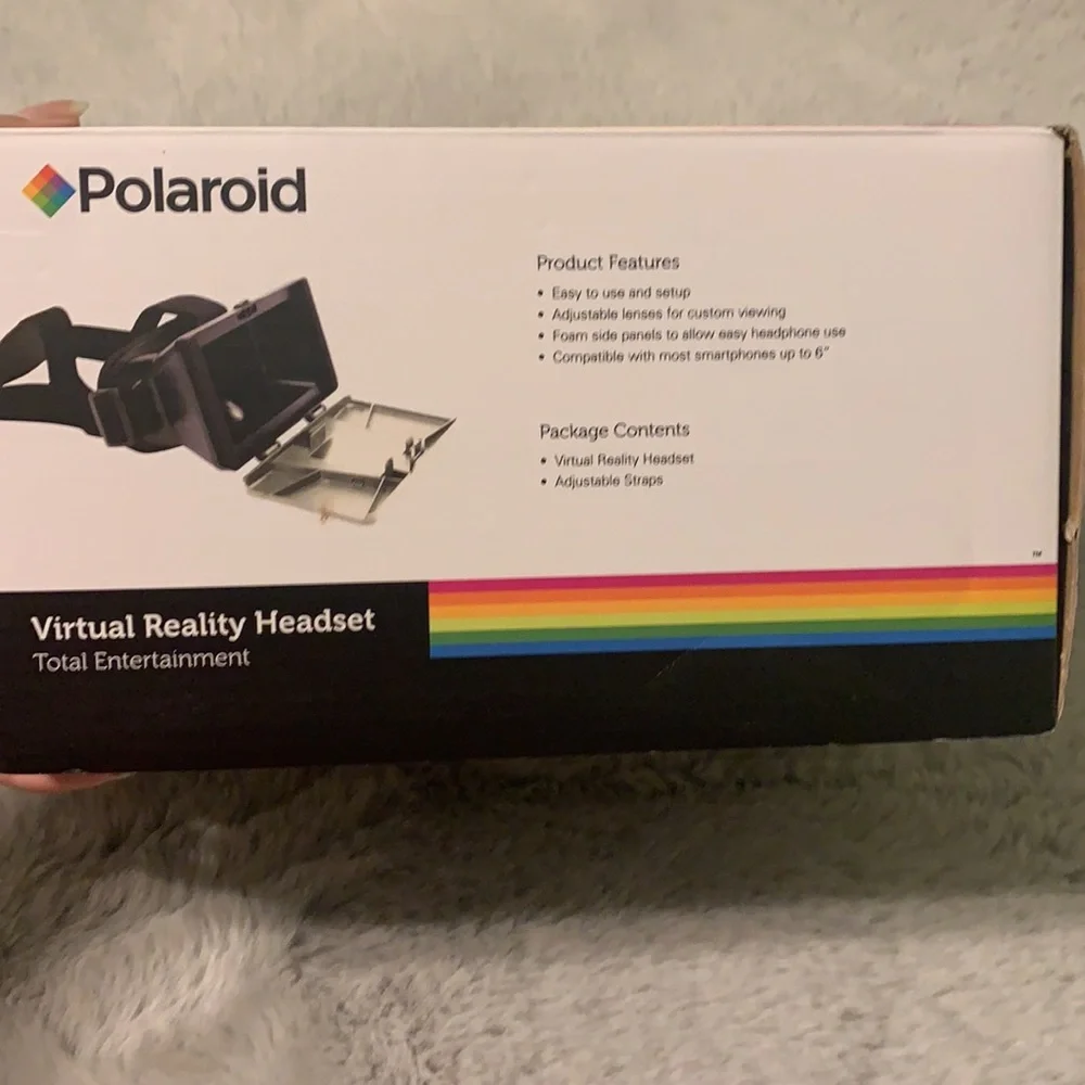 Polaroid Virtual Reality Headset w/ Box & Instruction Manual Collectable EUC